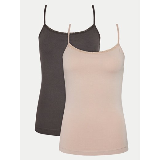 Tommy Hilfiger Komplet topów UW0UW04892 Kolorowy Slim Fit ze sklepu MODIVO w kategorii Bluzki damskie - zdjęcie 186821856