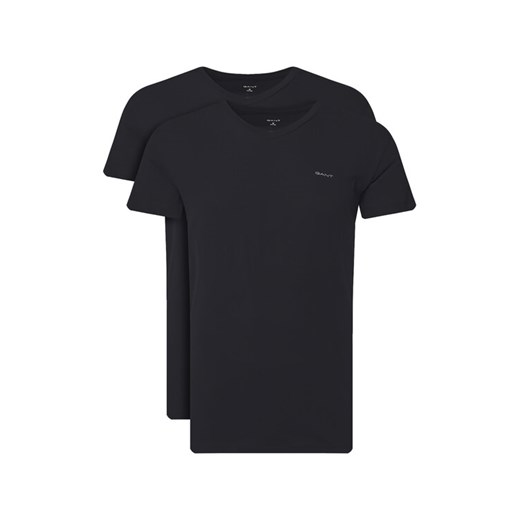 Gant Komplet t-shirtów 900012018 Czarny Regular Fit ze sklepu MODIVO w kategorii T-shirty męskie - zdjęcie 186821868