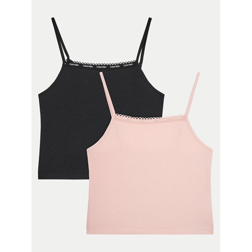 Calvin Klein Underwear Komplet topów G80G800720 Kolorowy Slim Fit ze sklepu MODIVO w kategorii Bluzki dziewczęce - zdjęcie 186821877