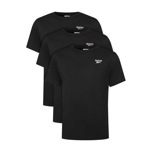 Reebok Komplet t-shirtów Wendell RK25190CCM Czarny Regular Fit ze sklepu MODIVO w kategorii T-shirty męskie - zdjęcie 186821879