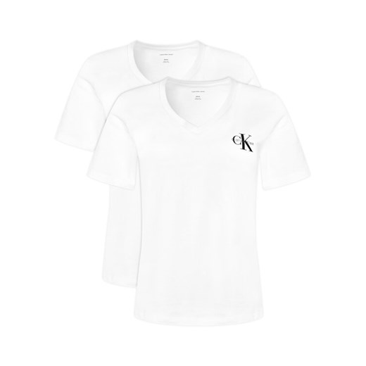 Calvin Klein Jeans Komplet t-shirtów LV047C906G Kolorowy Regular Fit ze sklepu MODIVO w kategorii Bluzki damskie - zdjęcie 186821898