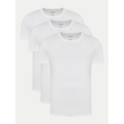 Lacoste Komplet t-shirtów TH9007 Biały Slim Fit ze sklepu MODIVO w kategorii T-shirty męskie - zdjęcie 186821945