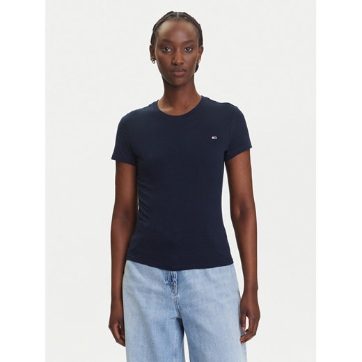 Tommy Jeans Komplet t-shirtów DW0DW21366 Kolorowy Slim Fit ze sklepu MODIVO w kategorii Bluzki damskie - zdjęcie 186821946