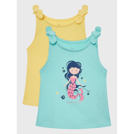 Zippy Komplet t-shirtów ZBGAP0303 23015 Kolorowy Regular Fit ze sklepu MODIVO w kategorii Koszulki niemowlęce - zdjęcie 186821959