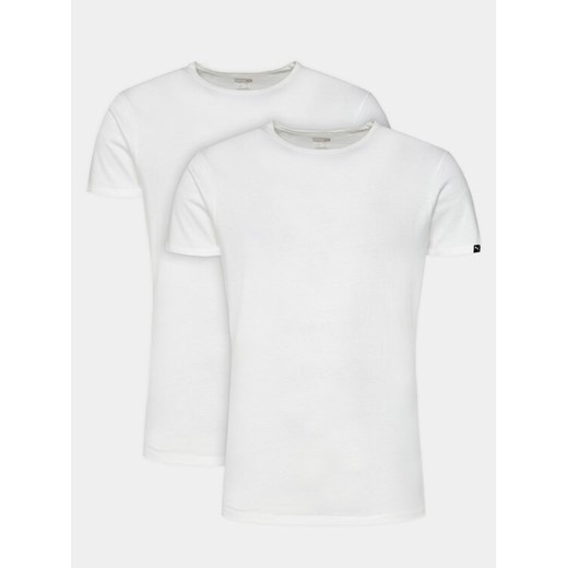 Puma Komplet t-shirtów Basic 935016 Biały Regular Fit ze sklepu MODIVO w kategorii T-shirty męskie - zdjęcie 186821975