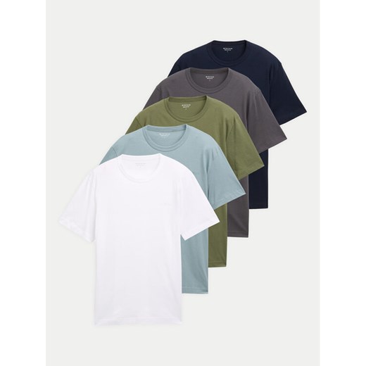 Tom Tailor Komplet t-shirtów 1047052 Kolorowy Regular Fit ze sklepu MODIVO w kategorii T-shirty męskie - zdjęcie 186821986
