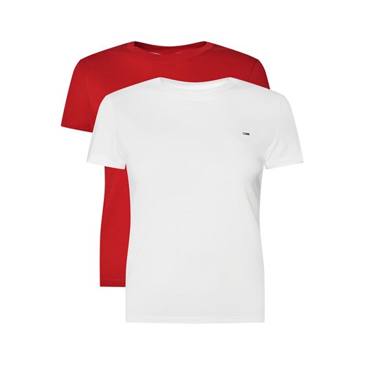 Tommy Jeans Komplet t-shirtów DW0DW21366 Kolorowy Slim Fit ze sklepu MODIVO w kategorii Bluzki damskie - zdjęcie 186821996