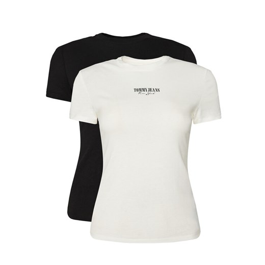 Tommy Jeans Komplet t-shirtów Essential DW0DW21746 Kolorowy Regular Fit ze sklepu MODIVO w kategorii Bluzki damskie - zdjęcie 186822007