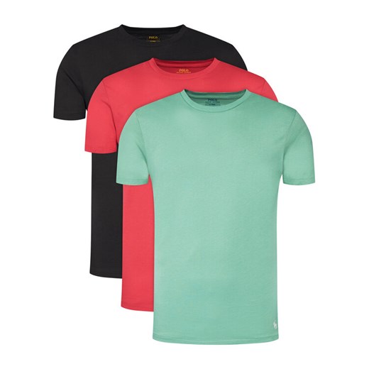 Polo Ralph Lauren Komplet t-shirtów 714830304043 Kolorowy Slim Fit ze sklepu MODIVO w kategorii T-shirty męskie - zdjęcie 186822018