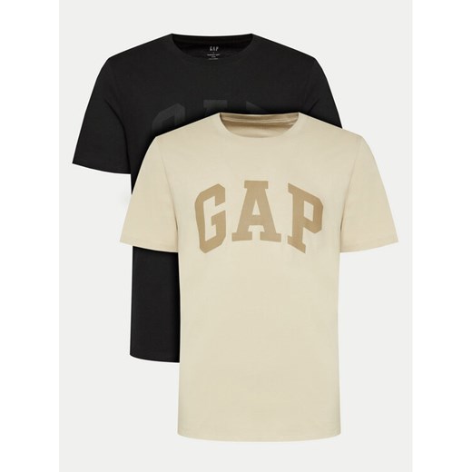 Gap Komplet t-shirtów 885595-00 Czarny Regular Fit - id: 0000304453908 - marki Gap - 186822039 Gap Komplet t-shirtów 885595-00 Czarny Regular Fit ze sklepu MODIVO w kategorii T-shirty męskie - zdjęcie 186822039