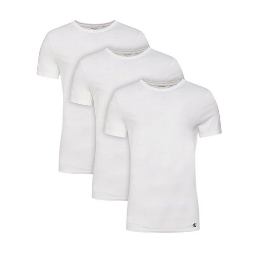 Calvin Klein Underwear Komplet t-shirtów LV00NB4051 Biały Regular Fit ze sklepu MODIVO w kategorii T-shirty męskie - zdjęcie 186822045