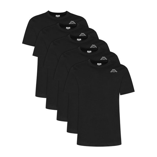 Kappa Komplet t-shirtów Logo Myrto 322563W Czarny Regular Fit ze sklepu MODIVO w kategorii T-shirty męskie - zdjęcie 186822049