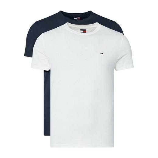 Tommy Jeans Komplet t-shirtów DM0DM20687 Kolorowy Slim Fit ze sklepu MODIVO w kategorii T-shirty męskie - zdjęcie 186822086