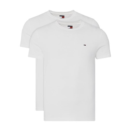 Tommy Jeans Komplet t-shirtów DM0DM20687 Écru Slim Fit ze sklepu MODIVO w kategorii T-shirty męskie - zdjęcie 186822087