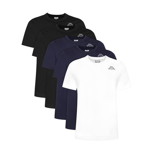 Kappa Komplet t-shirtów Logo Myrto 322563W Kolorowy Regular Fit ze sklepu MODIVO w kategorii T-shirty męskie - zdjęcie 186822095