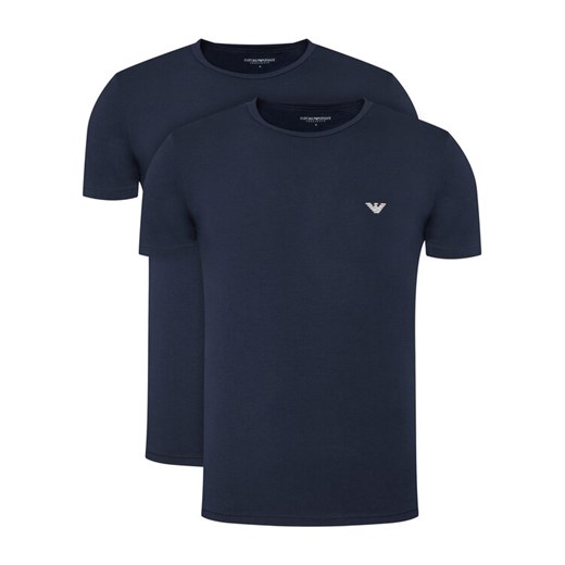 Emporio Armani Underwear Komplet t-shirtów EM000391 AF14132 MB143 Granatowy Regular Fit ze sklepu MODIVO w kategorii T-shirty męskie - zdjęcie 186822106