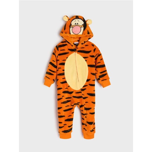 Sinsay - Pajacyk z kapturem Winnie the Pooh - pomarańczowy - id: 237DG-20X - marki Sinsay - 186825715 Sinsay - Pajacyk z kapturem Winnie the Pooh - pomarańczowy ze sklepu Sinsay w kategorii Pajacyki - zdjęcie 186825715