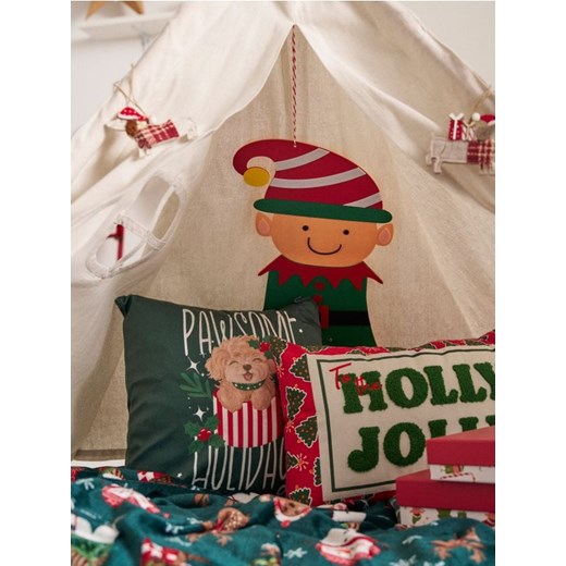 Sinsay - Wisząca dekoracja świąteczna w kształcie skrzata - zielony ze sklepu Sinsay w kategorii Dekoracje bożonarodzeniowe - zdjęcie 186825737