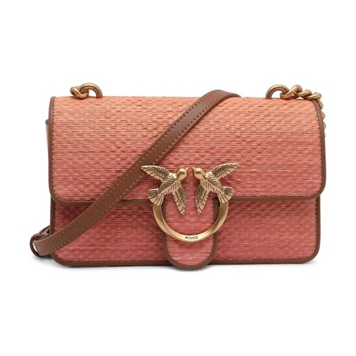 Pinko Torebka na ramię LOVE ONE MINI LIGHT | z dodatkiem skóry ze sklepu Gomez Fashion Store w kategorii Torebki damskie - zdjęcie 186825855