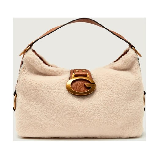 Guess Torebka na ramię CAMDEN | shearling ze sklepu Gomez Fashion Store w kategorii Torebki damskie - zdjęcie 186825856