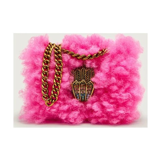 Kurt Geiger Torebka na ramię 690-MICRO KENSINGTON EAGLE | shearling ze sklepu Gomez Fashion Store w kategorii Kopertówki - zdjęcie 186825877