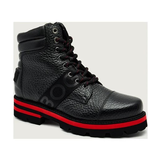 Bogner Skórzane buty wysokie COURCHEVEL 36 A | z dodatkiem wełny - id: B1255M000051024 - marki BOGNER - 186825879 Bogner Skórzane buty wysokie COURCHEVEL 36 A | z dodatkiem wełny ze sklepu Gomez Fashion Store w kategorii Buty zimowe męskie - zdjęcie 186825879