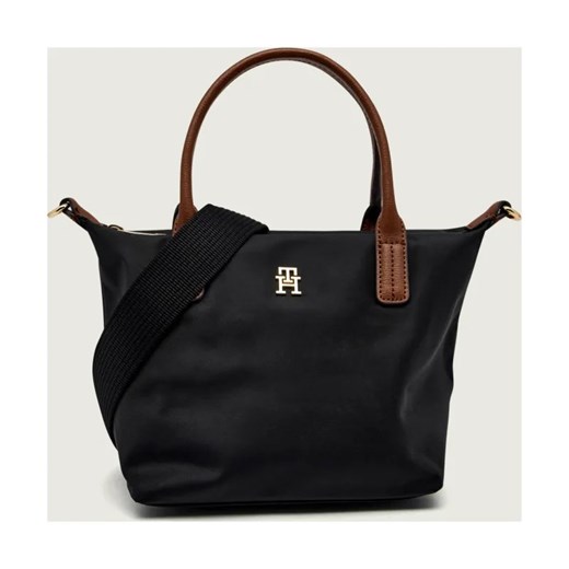 Tommy Hilfiger Torebka na ramię POPETTE | z dodatkiem skóry ze sklepu Gomez Fashion Store w kategorii Torby Shopper bag - zdjęcie 186825927