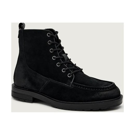 Tommy Hilfiger Ocieplane buty wysokie | zamsz ze sklepu Gomez Fashion Store w kategorii Buty zimowe męskie - zdjęcie 186825956
