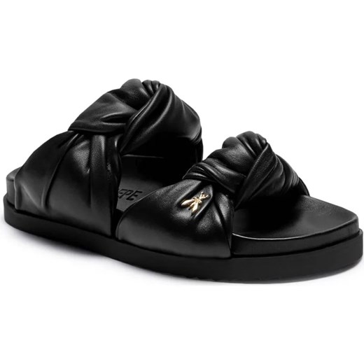 Patrizia Pepe Skórzane klapki ze sklepu Gomez Fashion Store w kategorii Klapki damskie - zdjęcie 186826115