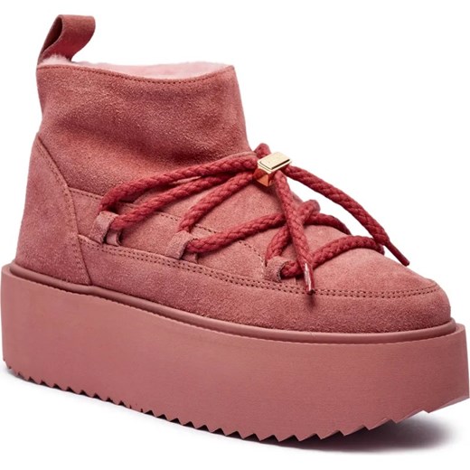 INUIKII Śniegowce CLASSIC LOW PLATFORM | zamsz ze sklepu Gomez Fashion Store w kategorii Śniegowce damskie - zdjęcie 186826208