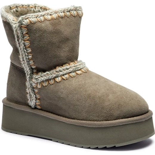 MOU Śniegowce Norfolk | zamsz ze sklepu Gomez Fashion Store w kategorii Śniegowce damskie - zdjęcie 186826216