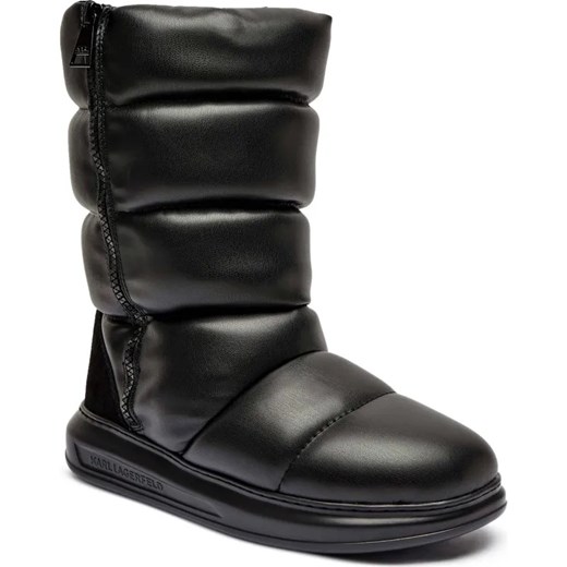 Karl Lagerfeld Skórzane śniegowce KAPRI KOSI ze sklepu Gomez Fashion Store w kategorii Śniegowce damskie - zdjęcie 186826268