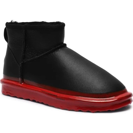 EMU Australia Skórzane śniegowce Stinger Micro Dipped | z dodatkiem wełny ze sklepu Gomez Fashion Store w kategorii Śniegowce damskie - zdjęcie 186826278