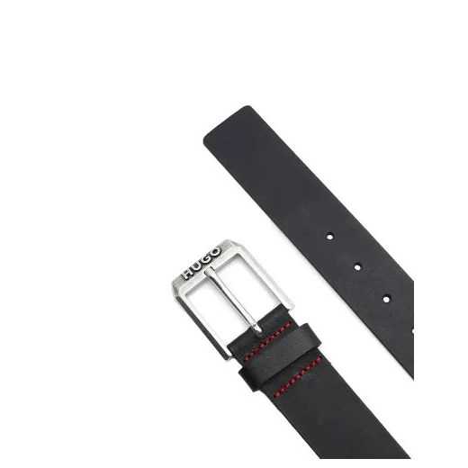 HUGO Skórzany pasek Gelio-C 110 okazja Gomez Fashion Store
