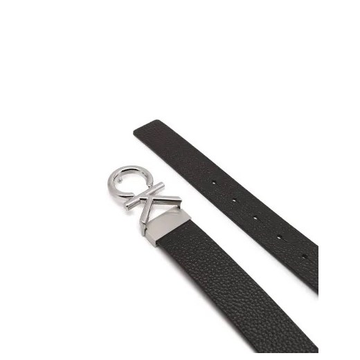 Calvin Klein Skórzany pasek CK METAL BOMBE Calvin Klein 100 okazja Gomez Fashion Store