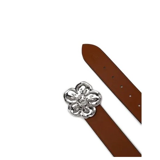 Kenzo Skórzany dwustronny pasek Kenzo 90 Gomez Fashion Store okazyjna cena