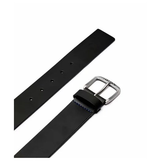 Hugo Blue Skórzany pasek Berker_Sz40 Hugo Blue 100 promocja Gomez Fashion Store