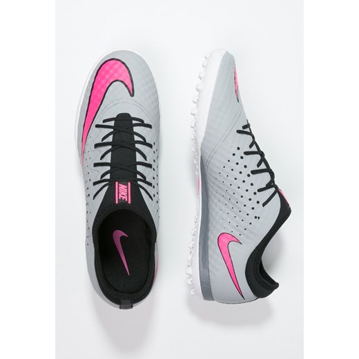 Nike Performance MERCURIAL FINALE TF Korki Turfy wolf grey/hyper pink/white/black zalando szary Korki męskie