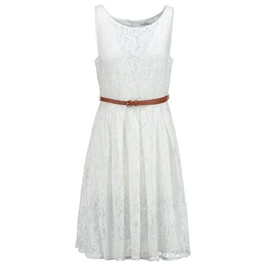 Glamorous Sukienka letnia white zalando szary abstrakcyjne wzory
