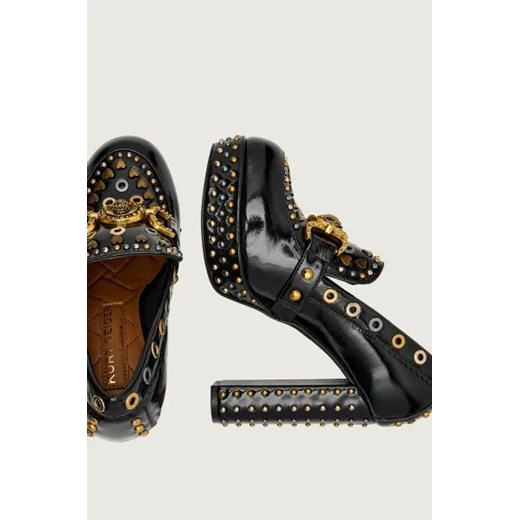 Kurt Geiger Skórzane czółenka na słupku MANSION Kurt Geiger 39 Gomez Fashion Store