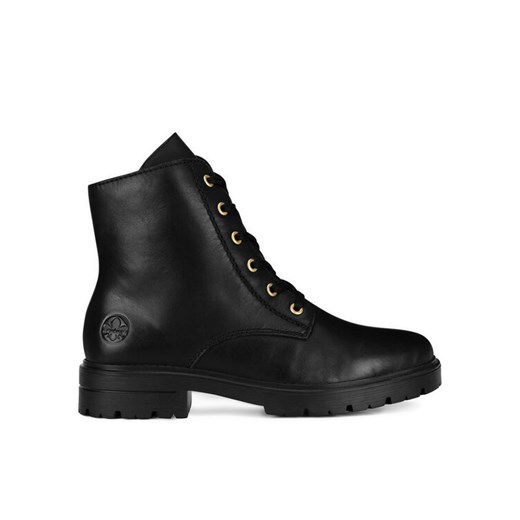 Trzewiki Rieker Z2841-00 Czarny ze sklepu eobuwie.pl w kategorii Botki - zdjęcie 187041379
