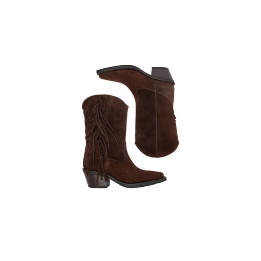 Kowbojki Badura EO-CHANA-5036 Brązowy 37 eobuwie.pl