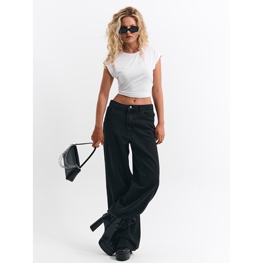 GATE Basic jeansy z szerokimi nogawkami 32 Gate 36 wyprzedaż gateshop