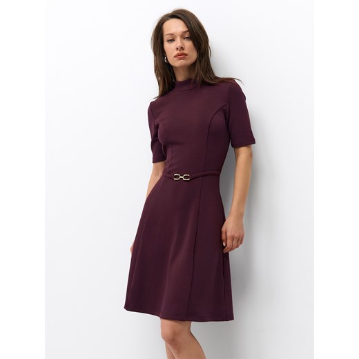 GATE Dzianinowa sukienka z paskiem 34 Gate 40 wyprzedaż gateshop