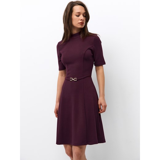 GATE Dzianinowa sukienka z paskiem 34 Gate 38 promocyjna cena gateshop