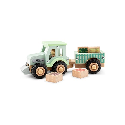 New Classic Toys Traktor z przyczepą - 18 m+ ze sklepu Limango Polska w kategorii Zabawki - zdjęcie 187042989