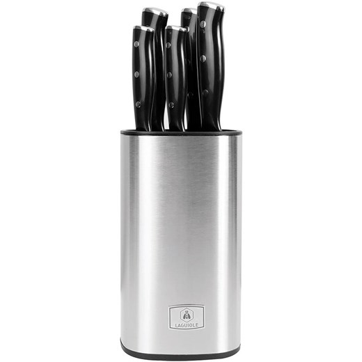 Laguiole 6-częściowy zestaw &quot;Gleam&quot; w kolorze srebrno-czarnym Laguiole onesize Limango Polska okazja