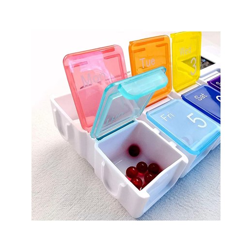 DAM Pudełko w różnych kolorach na tabletki Dam onesize okazja Limango Polska