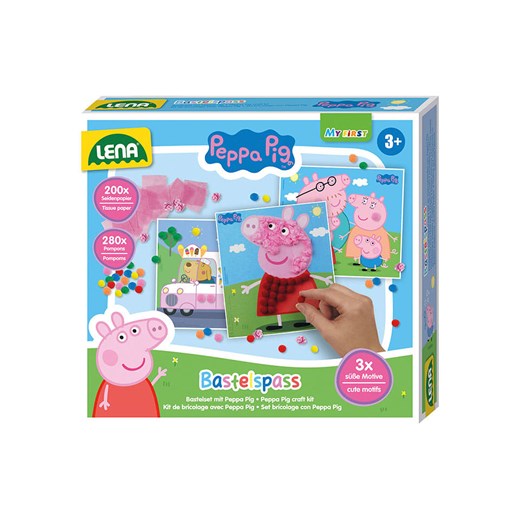 LENA Zestaw do majsterkowania &quot;Peppa Pig&quot; - 3+ ze sklepu Limango Polska w kategorii Zabawki - zdjęcie 187043447