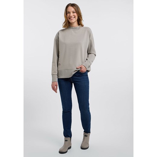 ELBSAND Bluza &quot;Enola&quot; w kolorze szarobrązowym ze sklepu Limango Polska w kategorii Bluzy damskie - zdjęcie 187044305
